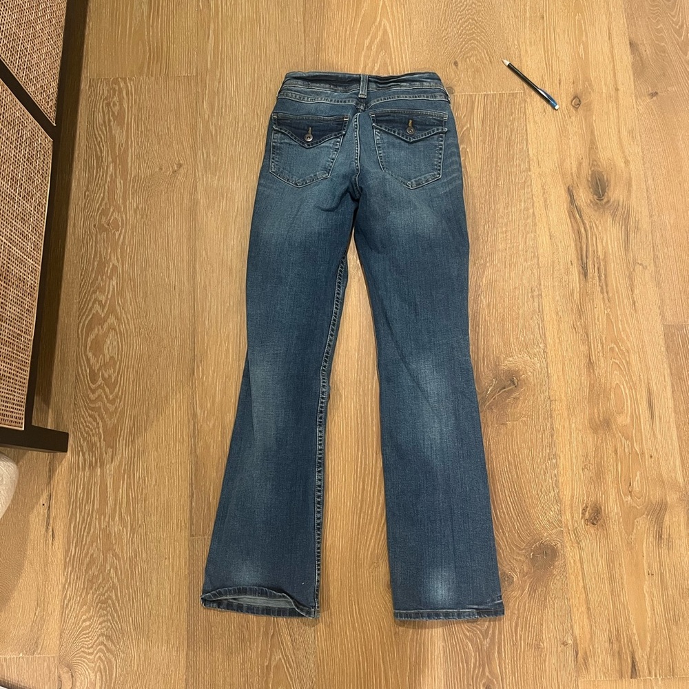 Unworn H&M flared low rise jeans size 6